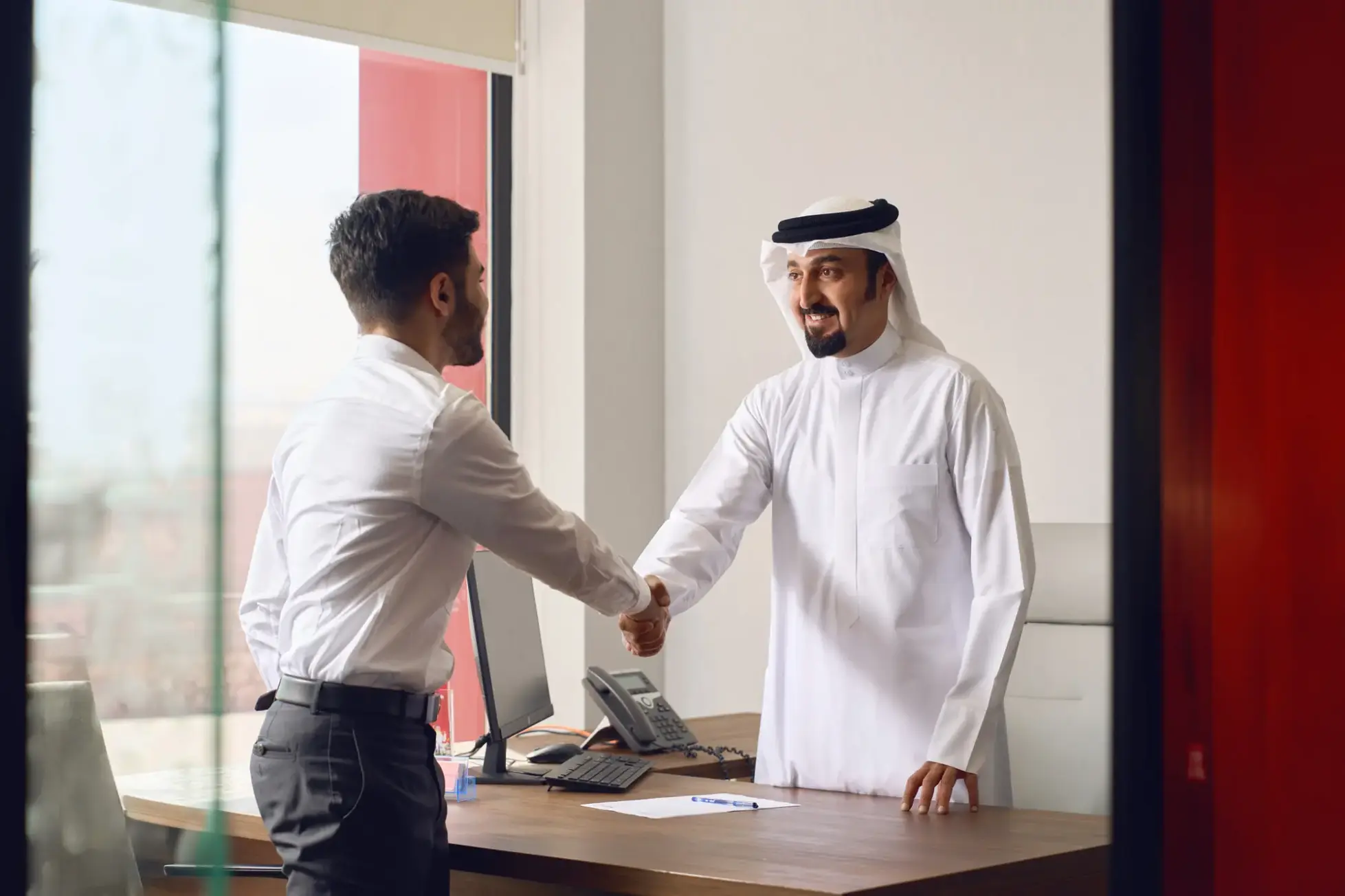 Сотрудники в Саудовской Аравии